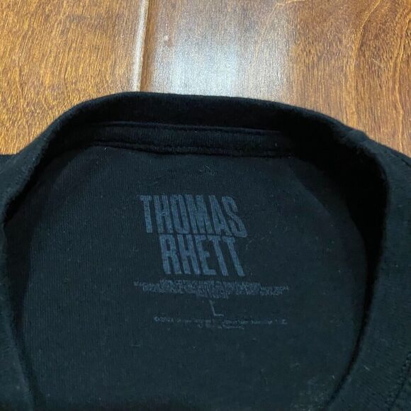 Thomas Rhett Bring The Bar To You Tour Concert Merch Black T-Shirt Unisex Large - Picture 6 of 8